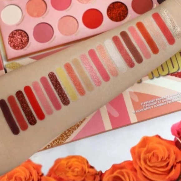 ⚡️⚡️Rude Cosmetics United Peachy Nudes eyeshadow palette NWT - Picture 5 of 10